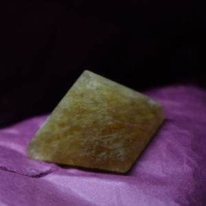 Brown Obsidian Pyramid