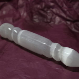 Spiral Selenite Massage Wand